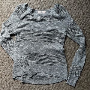 Mesh sweater cover up